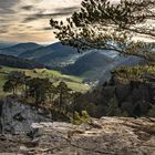 Aussicht vom Ankenballen in Richtung Langenbruck