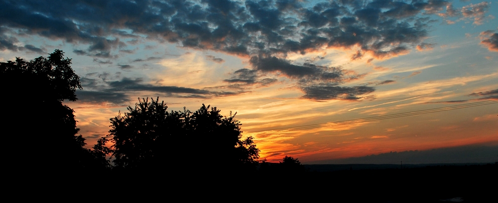 Aussicht vom Balkon