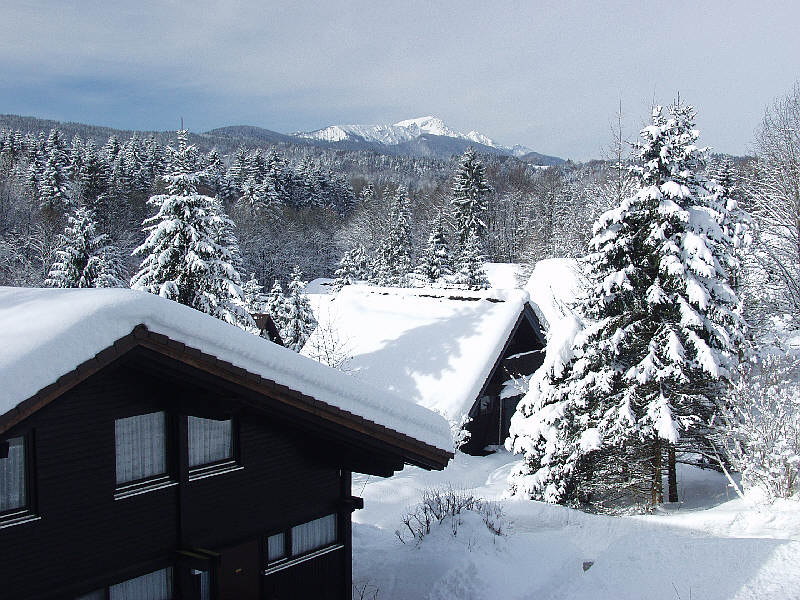 Aussicht vom Balkon nach Süd-Westen