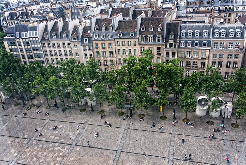 Aussicht vom Beaubourg.