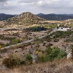 Aussicht vom Berg bei Le Caylar