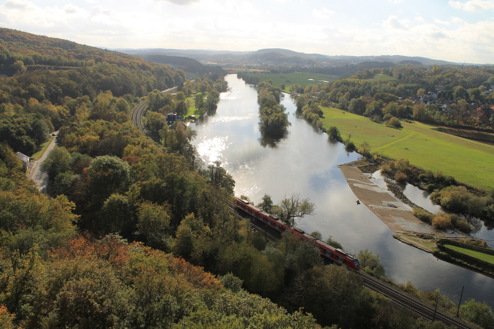 Aussicht vom Bergerturm Witten