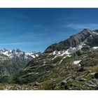 Aussicht vom Berggasthaus Hospiz Sustenpass