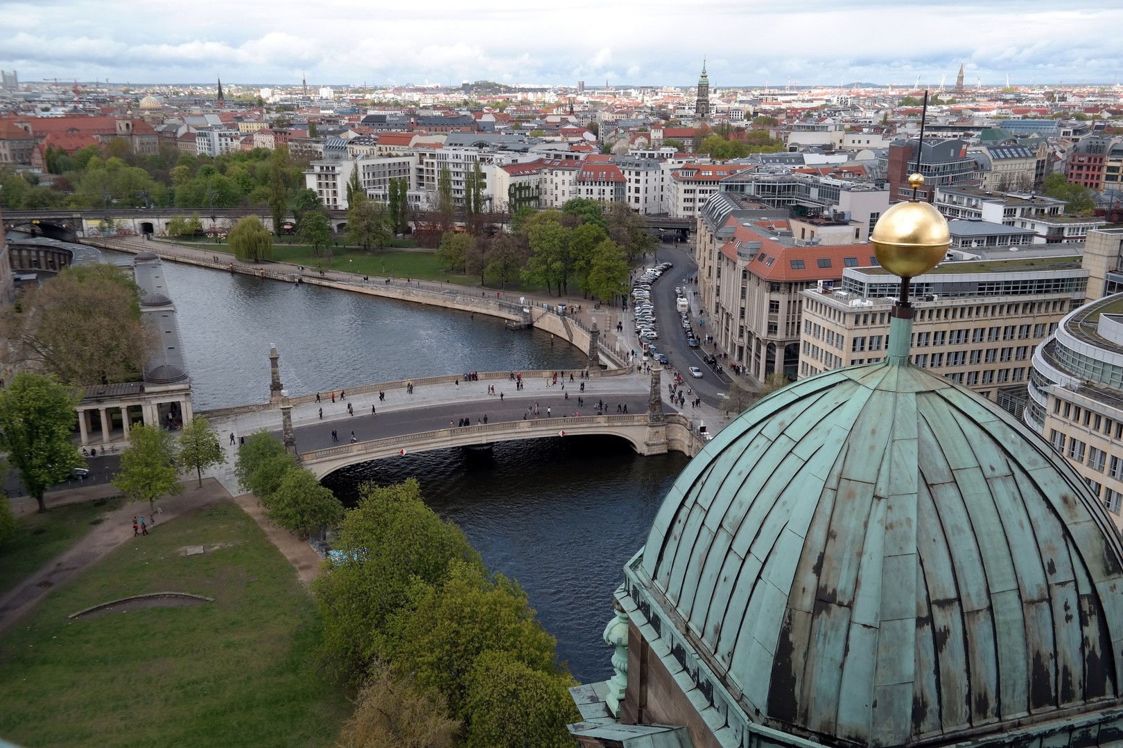 Aussicht vom Berlinder Dom aus