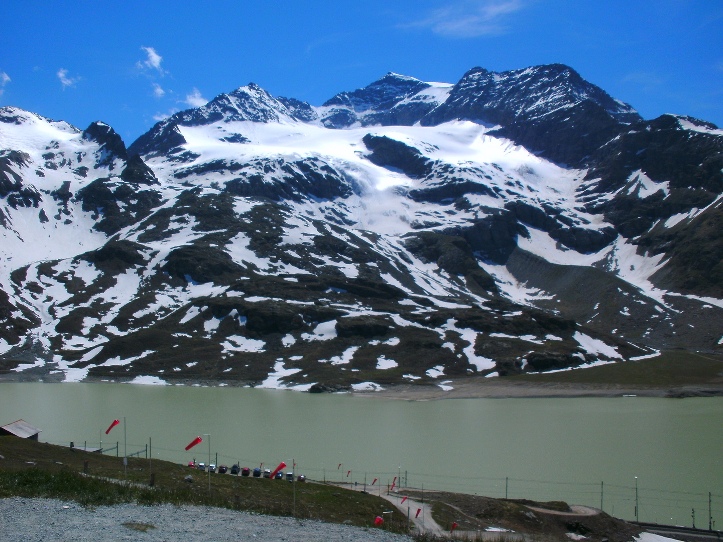 Aussicht vom Bernina-Pass