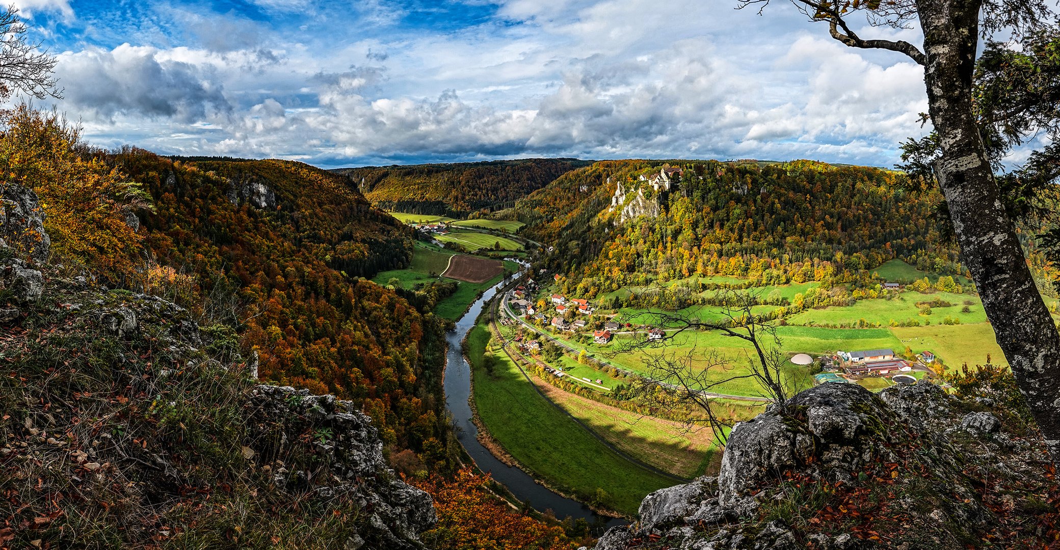 Aussicht vom Bischofsfelsen