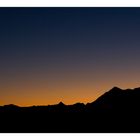 Aussicht vom Bödele (Bregenzerwald) in den frühen Morgenstunden