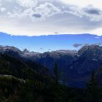 Aussicht vom Brandkopf auf den Königssee und das Steinerne Meer