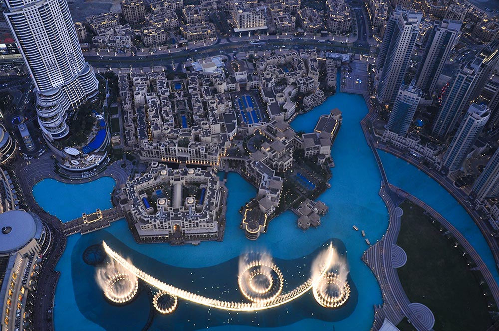 Aussicht vom Burj Kalifa