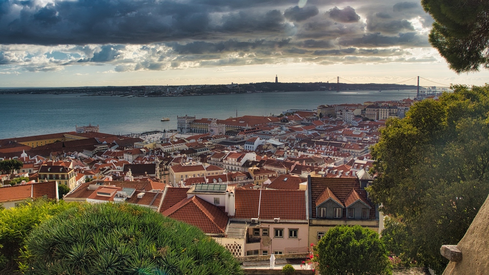 Aussicht vom Castelo de São Jorge