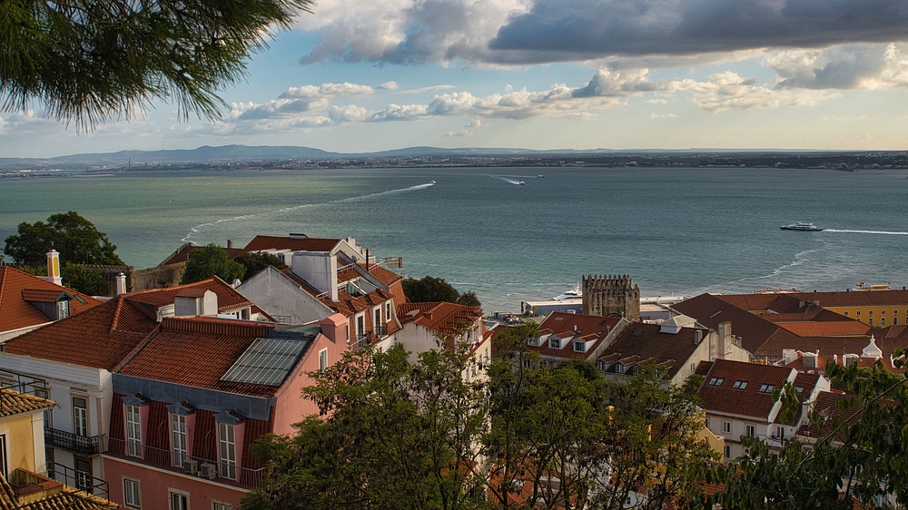 Aussicht vom Castelo de São Jorge