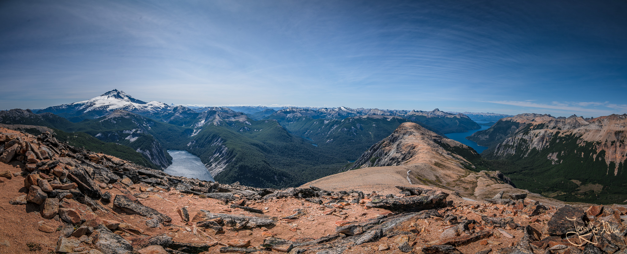 Aussicht vom Cerro Capitan 