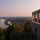 Aussicht vom Drachenfels nahe Königswinter. 