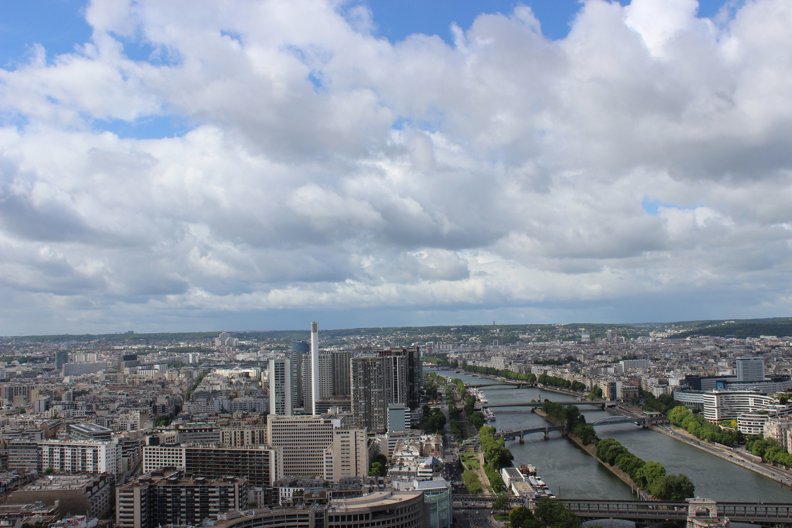 Aussicht vom Eiffelturm