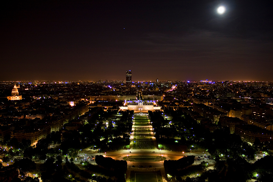 Aussicht vom Eiffelturm :)