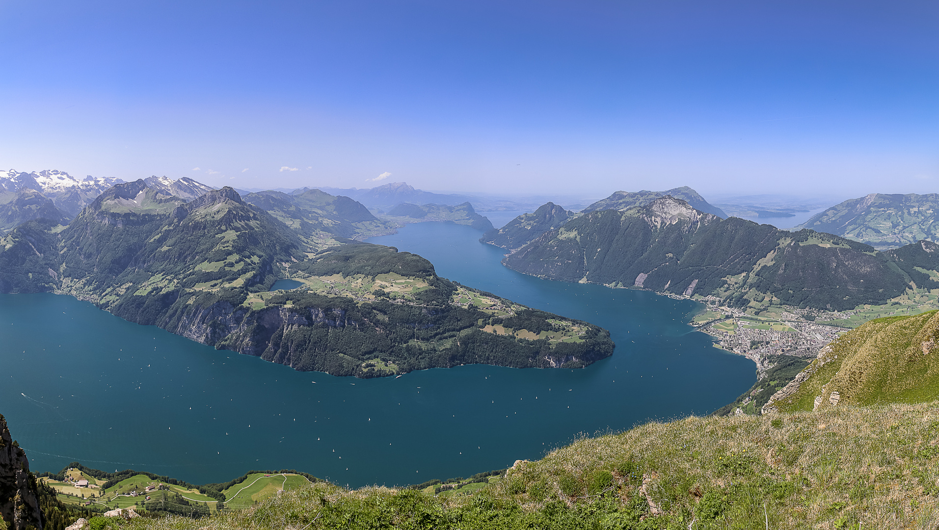 Aussicht vom Fronalpstock