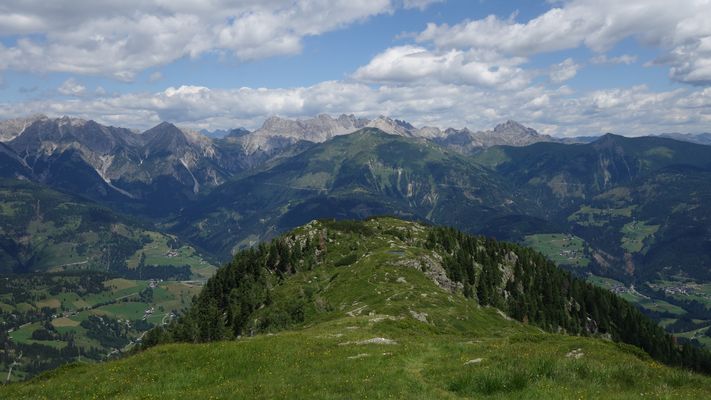 Aussicht vom Gamskofel im Lesachtal...