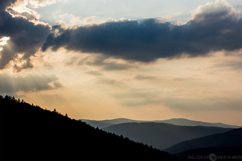 Aussicht vom Gasthof Ranzinger