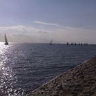 Aussicht vom Hafen Norderney`s