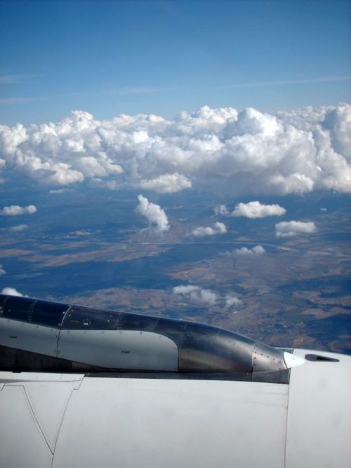 Aussicht vom Himmel (Reise nach Portugal)