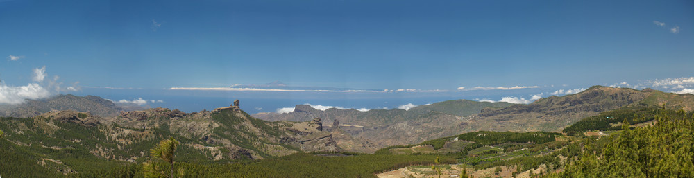 Aussicht vom höchsten Punkt Gran Canaria´s