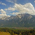 Aussicht vom Hohen Kranzberg