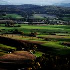 Aussicht vom Hohenstein herunter