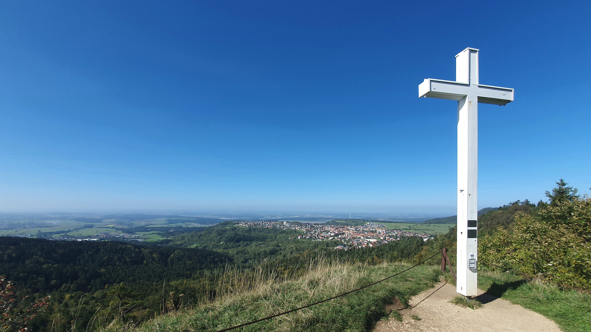 Aussicht vom Kehlen (Schwäbische Alb)