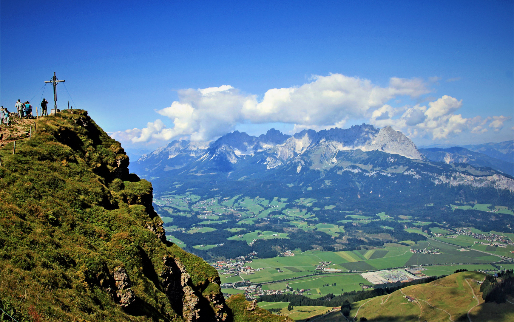 Aussicht vom Kitzbühler Horn