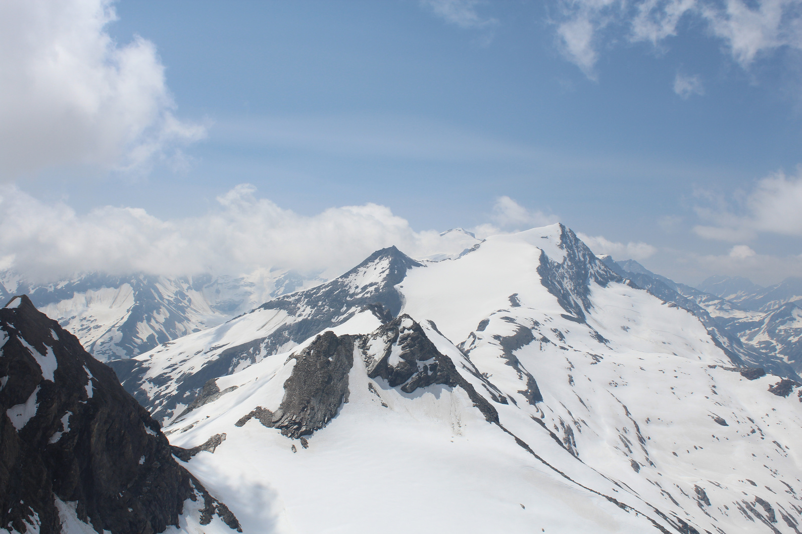 Aussicht vom Kitzsteinhorn