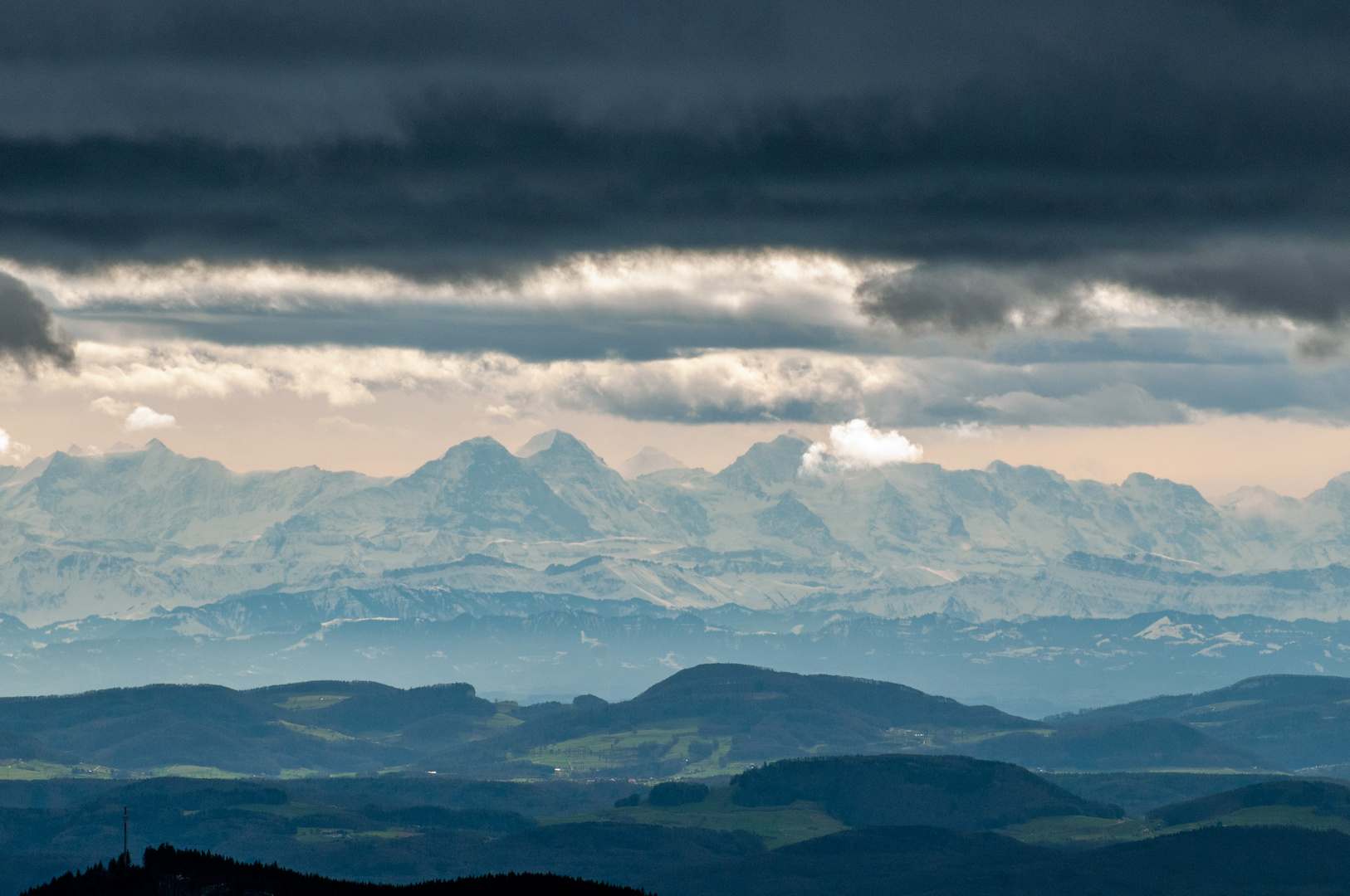 Aussicht vom kleinen Belchen