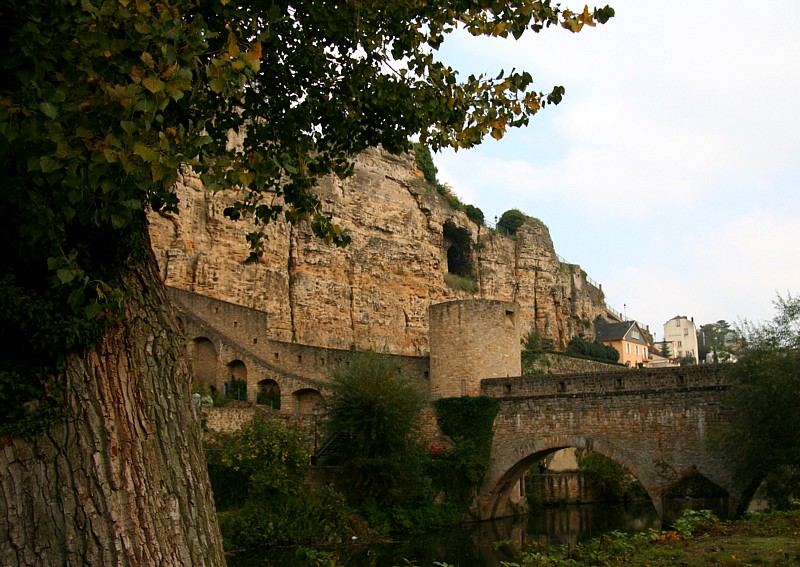 Aussicht vom Kloster auf die Bockkasematten