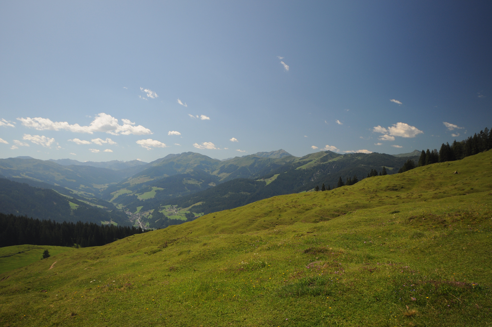 Aussicht vom Kragenjoch