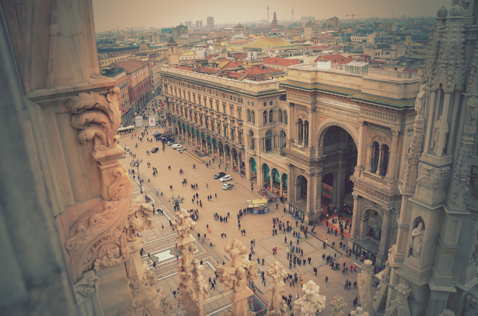 Aussicht vom Mailänder Dom / DUOMO DI MILANO /