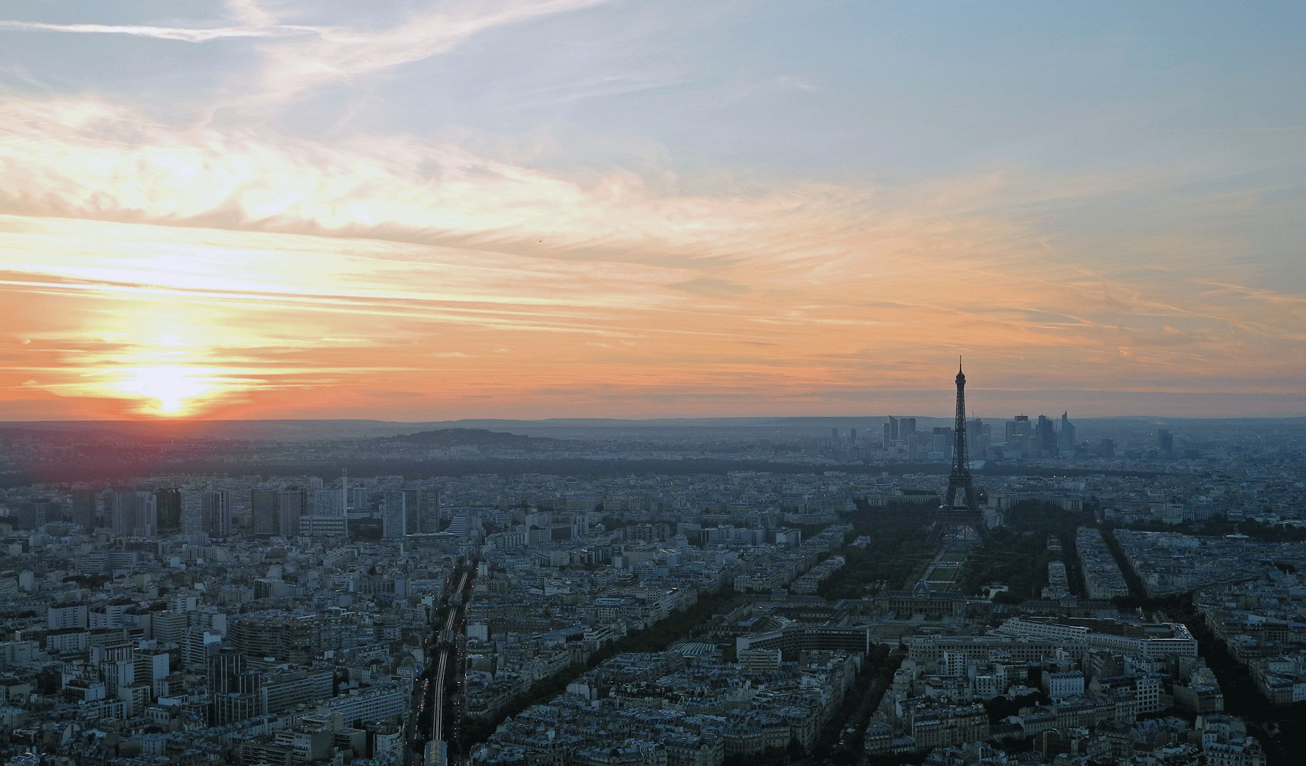 Aussicht vom Montparnasse