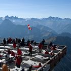 Aussicht vom Nebelhorn (Allgäu)