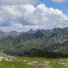 Aussicht vom Nebelhorn