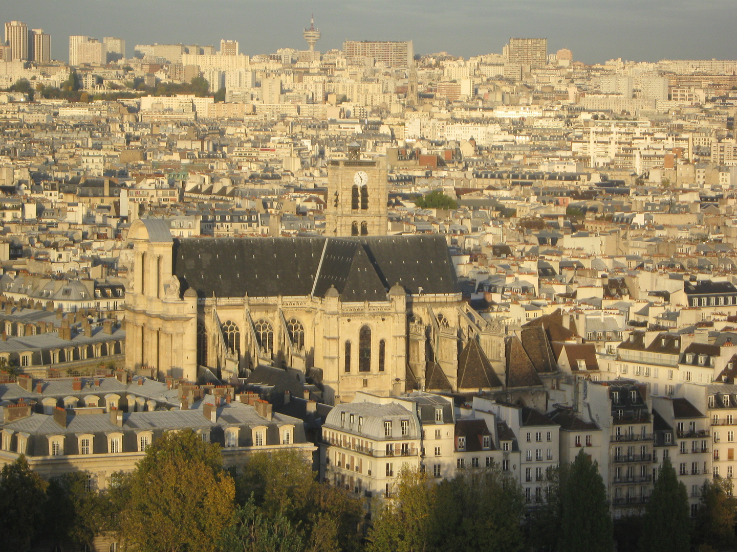 Aussicht vom Notre Dame in Paris