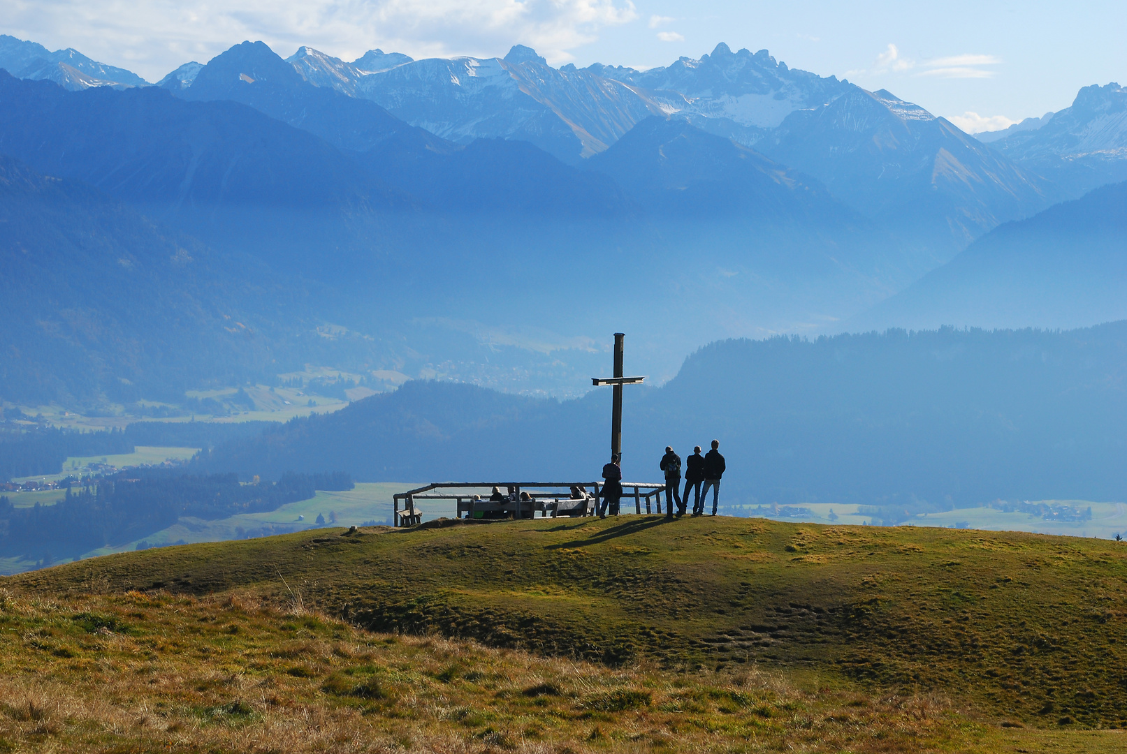 Aussicht vom Ofterschwanger Horn