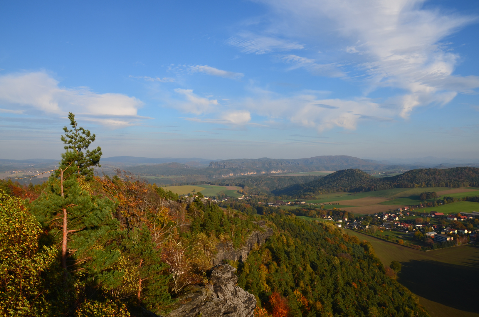 Aussicht vom Papststein