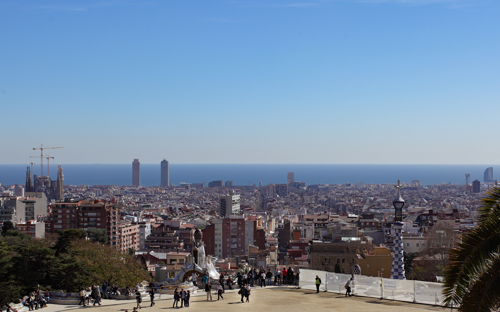 Aussicht vom Parc Guell 2