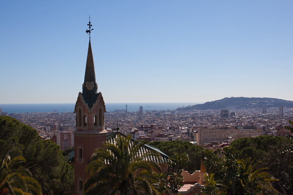 Aussicht vom Parc Guell