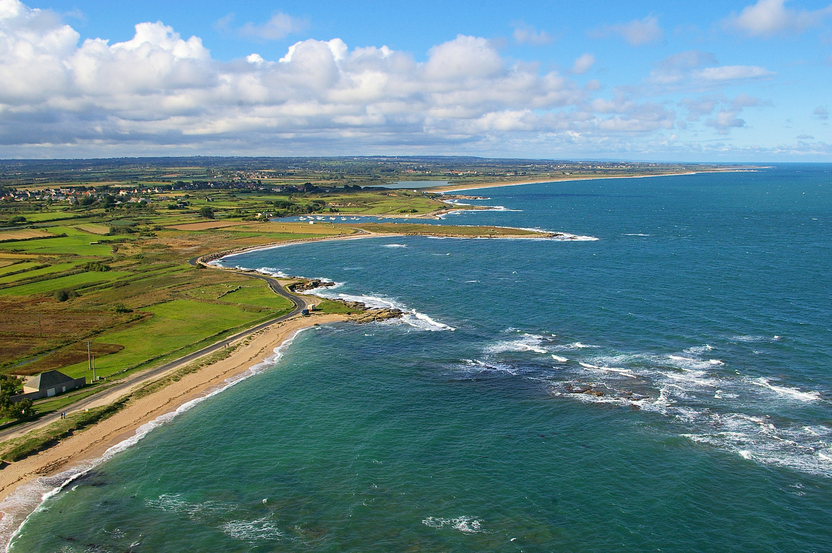 Aussicht vom Phare de Gatteville