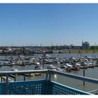 Aussicht vom Restaurant " Meerblick " Am Yachthafen Norddeich