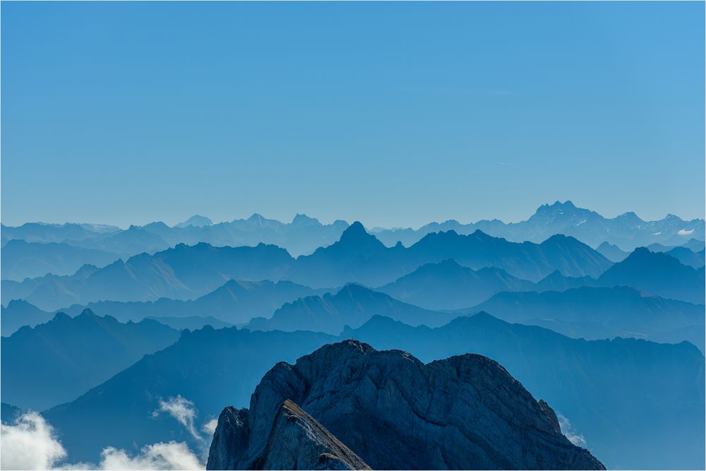 Aussicht vom Säntis