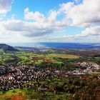 Aussicht vom Schloss Neuffen