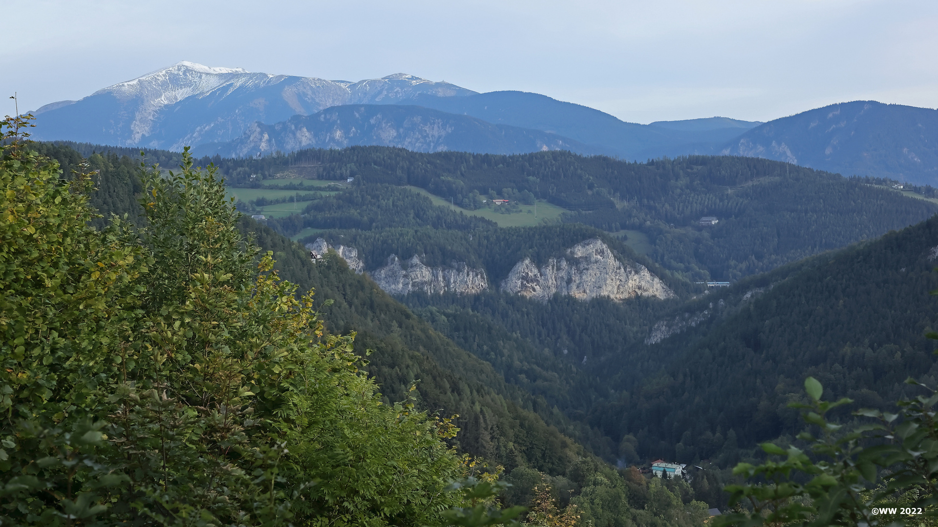 Aussicht vom Semmering