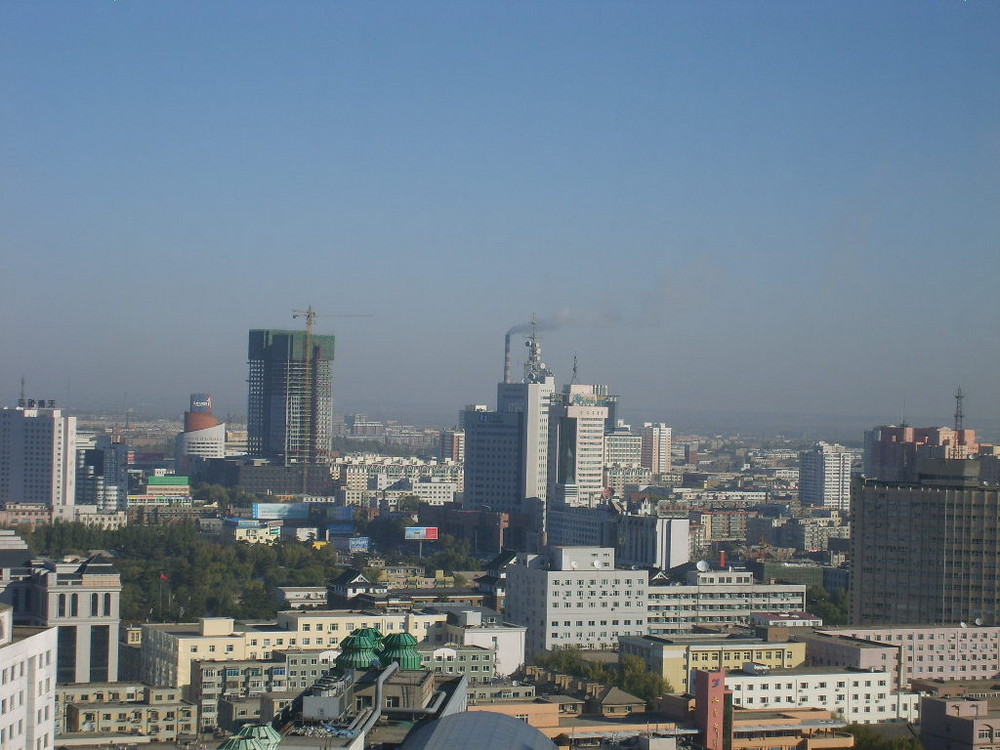 Aussicht vom Shangri-la Hotel auf die Stadt Changchun 2