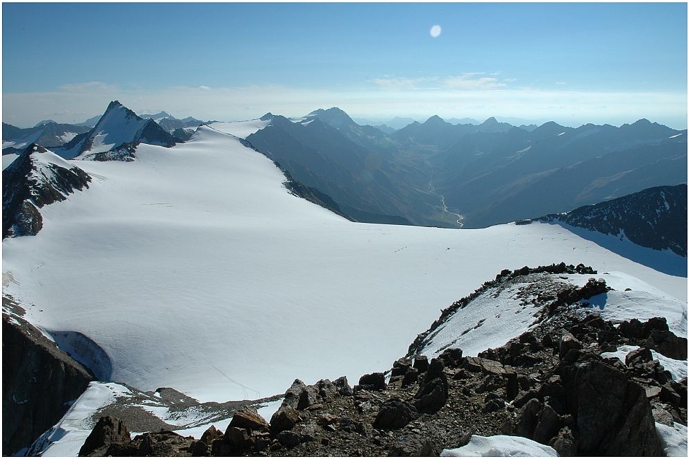 Aussicht vom Similaun (3.606 m)