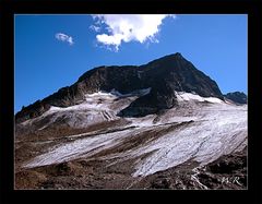 aussicht vom Stubai Gletscher